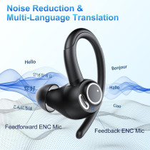 AI Translation Earbuds - 164 Languages, 3-in-1 Bluetooth 5.4, 48H Battery
