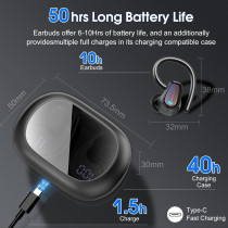 AI Translation Earbuds: 164 Languages, Real-Time, No Subscription, 50H Battery