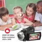 Caméra Caméscope ORDRO HDV-V12 1080P Vision Nocturne HD avec Carte 16Go et 2 Batteries