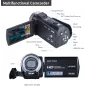 Caméra Caméscope ORDRO HDV-V12 1080P Vision Nocturne HD avec Carte 16Go et 2 Batteries