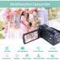 Caméra Caméscope ORDRO HDV-V12 1080P Vision Nocturne HD avec Carte 16Go et 2 Batteries