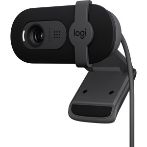 Logitech Brio 101 Full HD Webcam 1080p - Built-in Mic, Works with Zoom & More