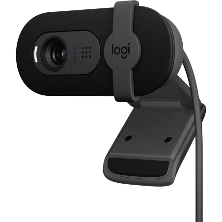Webcam Logitech Brio 101 Full HD 1080p avec Micro, Obturateur, USB-A, Compatible Zoom, Teams, Nintendo Switch