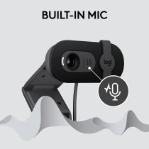 Webcam Logitech Brio 101 Full HD 1080p avec Micro & Obturateur