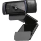 Logitech C920x Webcam HD Pro 1080p 30fps Audio Clair Correction Lumière Compatible Teams, Zoom, Switch Noir