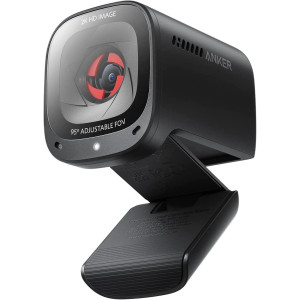 Anker PowerConf C200 2K Webcam with AI Noise Cancel, Privacy Cover