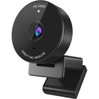 EMEET 1080P Webcam with Mic, Privacy Cover & Auto Light Correction