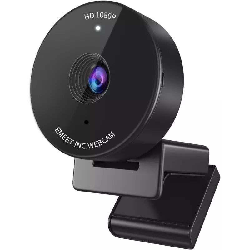 EMEET Webcam 1080P USB avec Micro et Couvre-Confidentialité