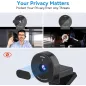 EMEET Webcam 1080P USB avec Microphone Anti-Bruit, Cache Vie Privée, Correction Lumière, 70° Vue Fixe
