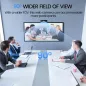 EMEET Webcam 1080P avec Microphone, 2 micros, 90° FOV, USB Type-A & C, Plug&Play, 2025 Version