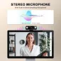 Webcam Full HD 1080P pour PC/Mac, Correction Lumière, Compatible Skype, Zoom, FaceTime, Hangouts