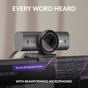 Webcam Logitech MX Brio 4K Ultra HD – Streaming & Collaboration
