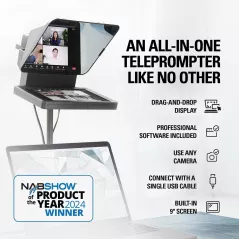 Elgato Prompter : Téléprompteur Intégré pour Stream & Vidéo