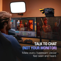 Elgato Prompter: Built-In Screen Teleprompter for YouTube, Zoom & More