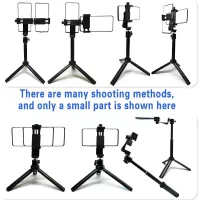 Teleprompteur Neewer 20 pour iPhone & Android, Support Double, Design Pliable, Stockage Facile