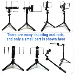 Teleprompteur Neewer 20 pour iPhone & Android, Support Double, Design Pliable, Stockage Facile