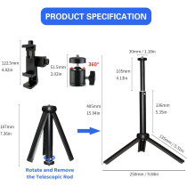 Teleprompteur iPhone & Android 20 avec Support Double - Neewer