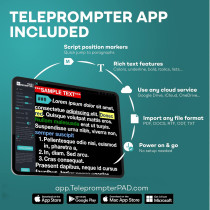 Bluetooth Remote Control for Teleprompter | Wireless App for All Devices