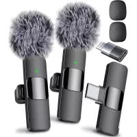 Mini Mic Pro - Microphone sans fil professionnel USB-C pour iPhone, iPad, Android, enregistrement vidéo clair