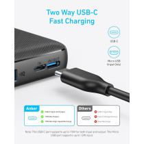 Anker PowerCore 10K - Batterie Externe 10,000mAh USB-C Noir