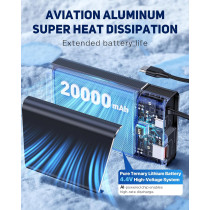 Chargeur Portable 20000mAh PD 3.0 + QC 4.0 Super Rapide