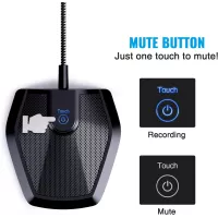 Microphone USB TONOR Omnidirectionnel pour Conférence & PC