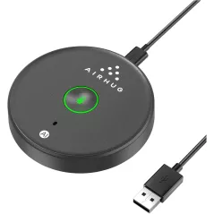 Microphone USB AIRHUG Omnidirectionnel avec Réduction de Bruit