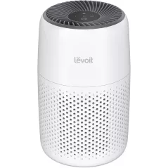 LEVOIT Purificateur d'Air 3-en-1 pour Chambre, Filtre Allergènes, Fumée, Odeurs, avec Éponge Parfumée, Blanc