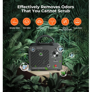 Powerful Ozone Generator 48,000mg for Odor Removal, 4000 Sq Ft Coverage