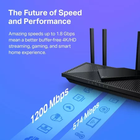 TP-Link Archer AX21 AX1800 WiFi 6 Routeur Dual Band Gigabit