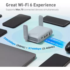 GL.iNet GL-MT3000 Beryl AX : Routeur Wi-Fi 6 Portable VPN