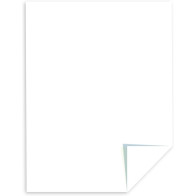 Astrobrights Neenah White Cardstock 8.5x11, 65 lb, 75 Sheets