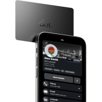 Dot. Card - Carte de Visite Digitale Compatible iPhone & Android