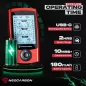 Appareil TENS Électrostimulateur EMS pour Douleurs Épaules, Cou, Sciatique et Dos, Rouge