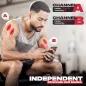 Appareil TENS Électrostimulateur EMS pour Douleurs Épaules, Cou, Sciatique et Dos, Rouge