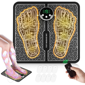 Phixnozar TENS & EMS Foot Massager avec Écran LCD