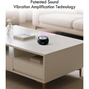 Portable Tibetan Singing Bowl | 8 Healing Frequencies, USB-C Rechargeable