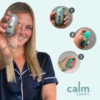 Glowco CalmCarry Sleep Aid – Portable USB Microcurrent Relaxation Tool