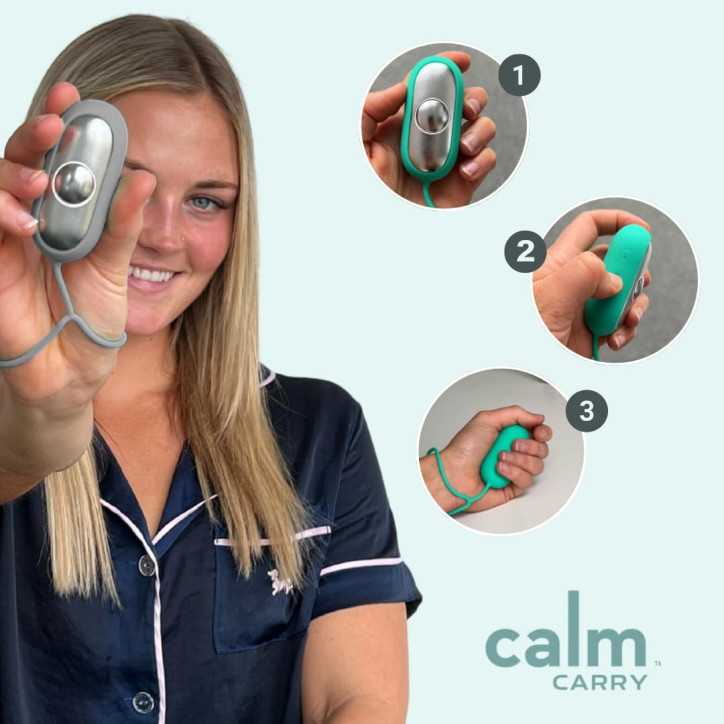 Glowco CalmCarry Sleep Aid – Handheld Microcurrent Relaxation Tool, USB Rechargeable, Portable Wellness Device Glowco CalmCarry Sleep Aid – Handheld Microcurrent Relaxation Tool, USB Rechargeable, Portable Wellness Device