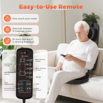 Shiatsu Massage Dos et Cou avec Chaleur 4D – Soulagement Douleur