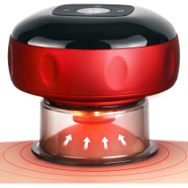 Becommend 5-in-1 Smart Cupping Therapy Set with Heat & Suction – Red