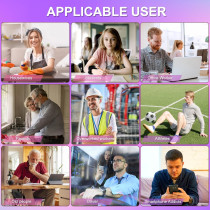 Belfiu TENS & PMS Muscle Stimulator 24 Modes + 10 Pads