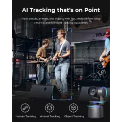 OBSBOT Tail Air NDI 4K Caméra AI PTZ Streaming & Contrôle Gestuel