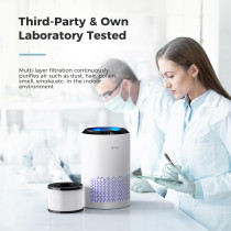 AROEVE Air Purifier for Bedroom – 3-Layer Filter, Sleep Mode, Timer
