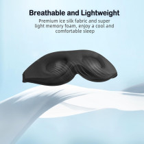 Masque de sommeil LitBear 3D pour dormeurs latéraux, unisexe