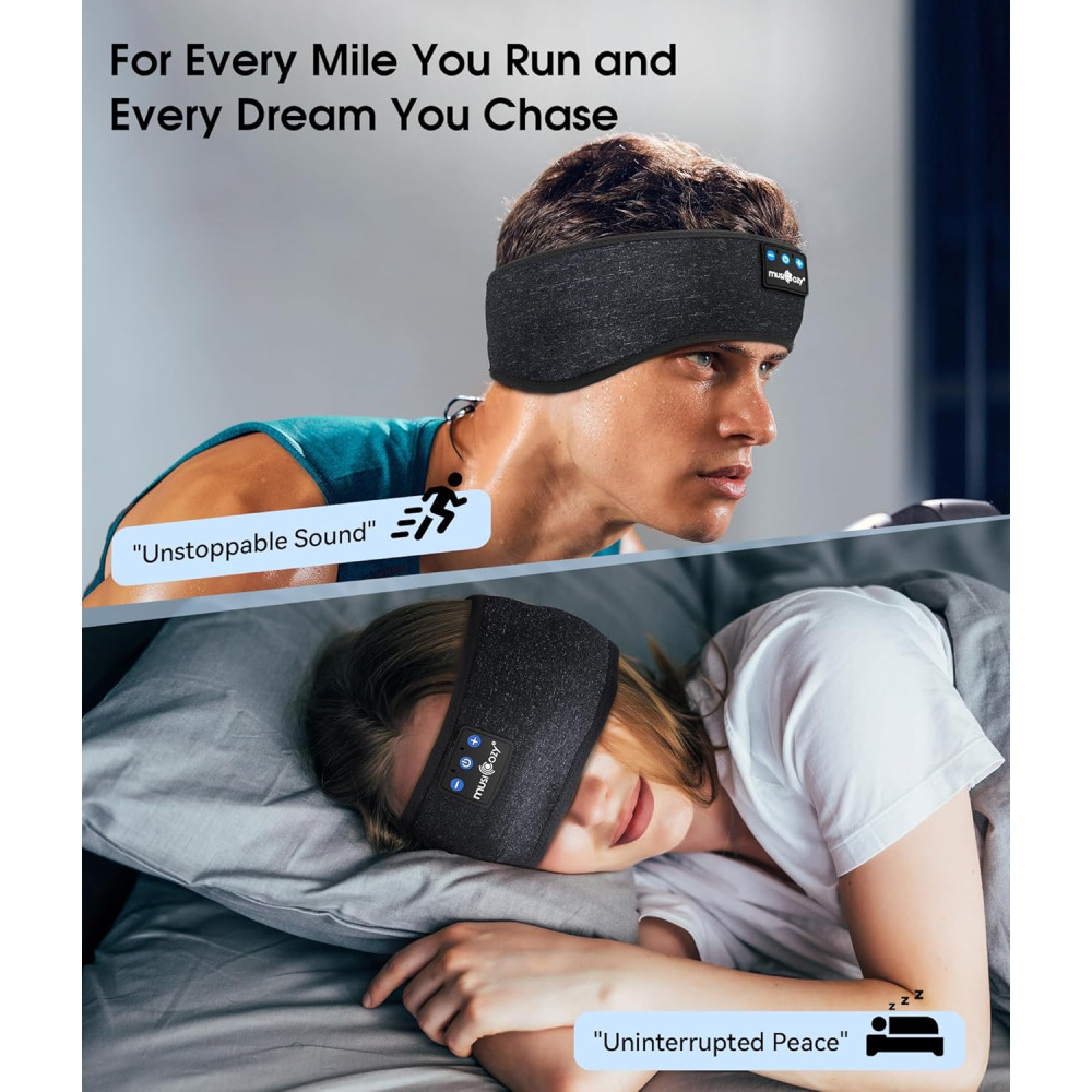 Casque Sleep Bluetooth 5.4 MUSICOZY – Confort & Son HD