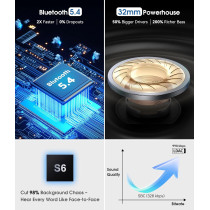 MUSICOZY Bluetooth 5.4 Sleep Headphones Headband with HD Stereo Speakers