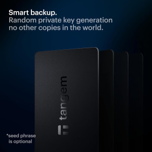 TANGEM Wallet Pack of 2 – Secure Offline Crypto Cold Storage Wallets