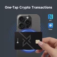 ELLIPAL X Card – Portefeuille Crypto Sécurisé Hors Ligne