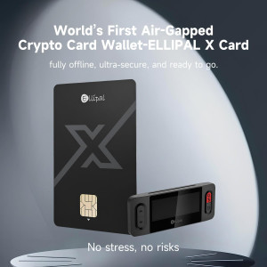 ELLIPAL X Card: Secure Air-Gapped Crypto Wallet with Starter Kit